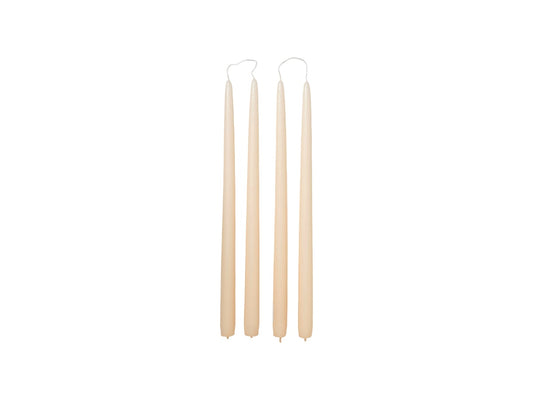 Pair Tapered Candles Moonlight Haze