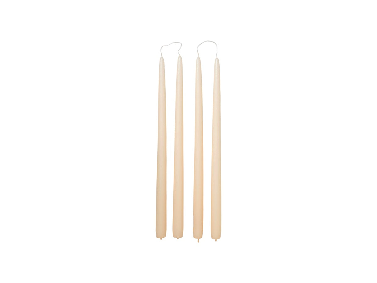 Pair Tapered Candles Moonlight Haze