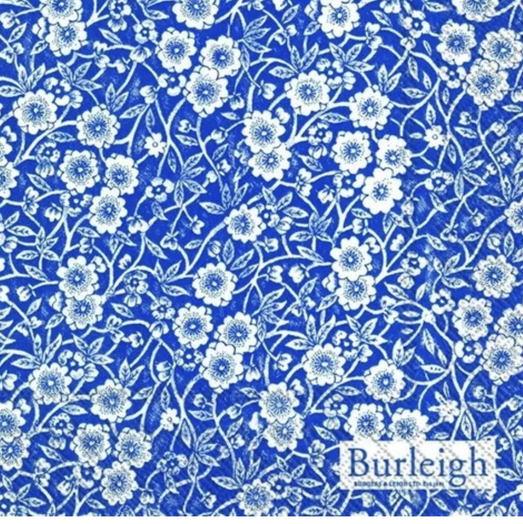 Burleigh Calico Blue Napkins