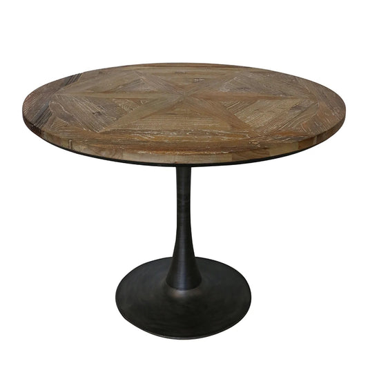 Cairo Sunburst Parquet Table