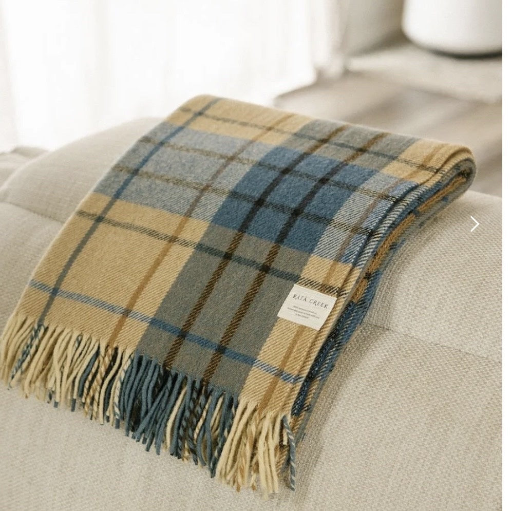 Canterbury Tartan Lambswool Throw