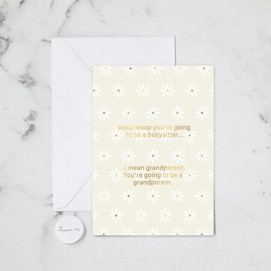 Daisy Grandparent Card
