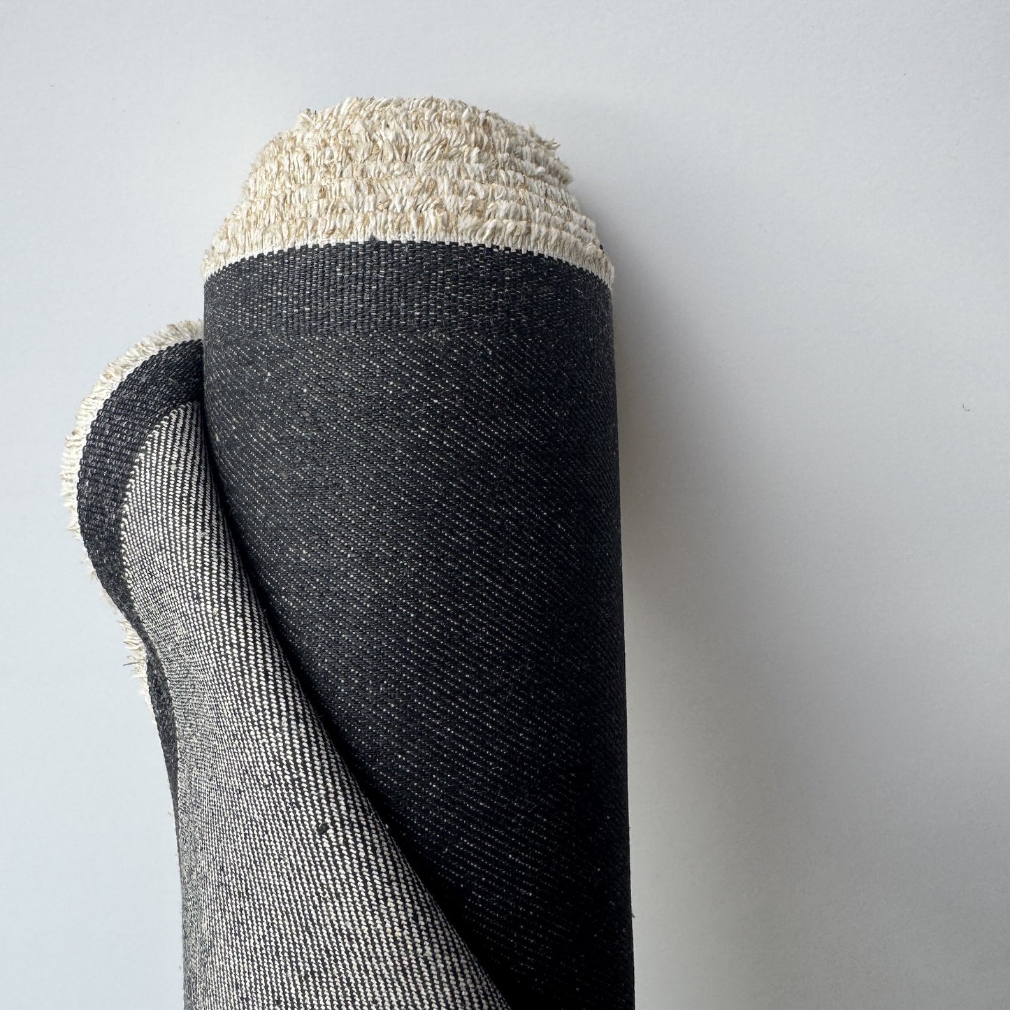 Denim Black Fabric