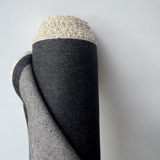 Denim Black Fabric