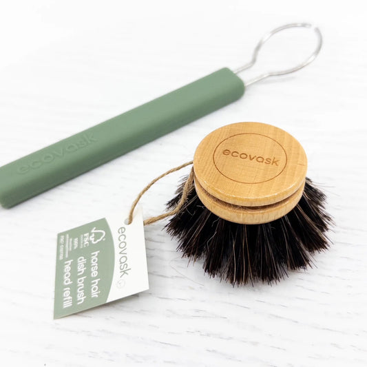 Dish Brush Refill - Horse Hair
