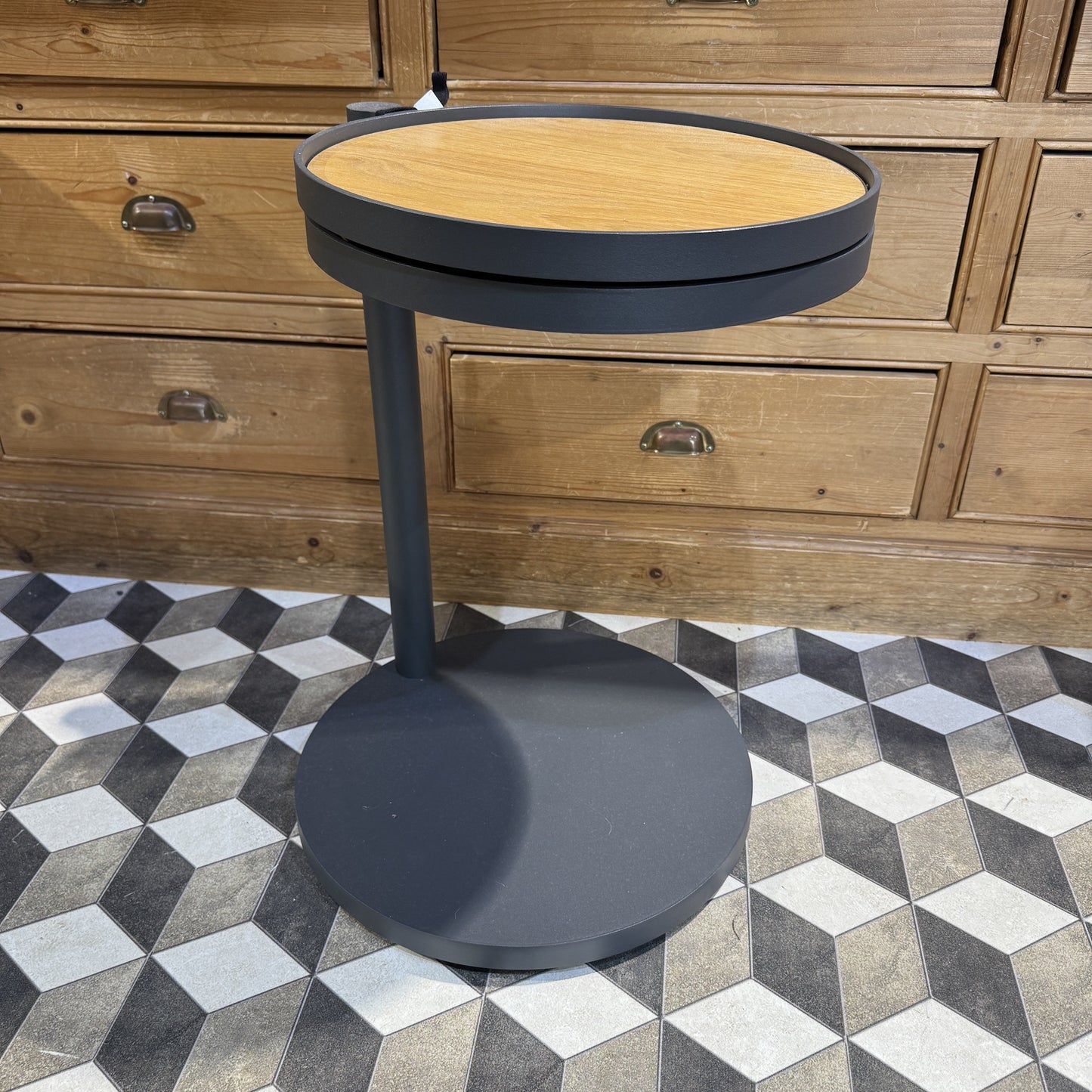 Dotty Side Table - Carbon