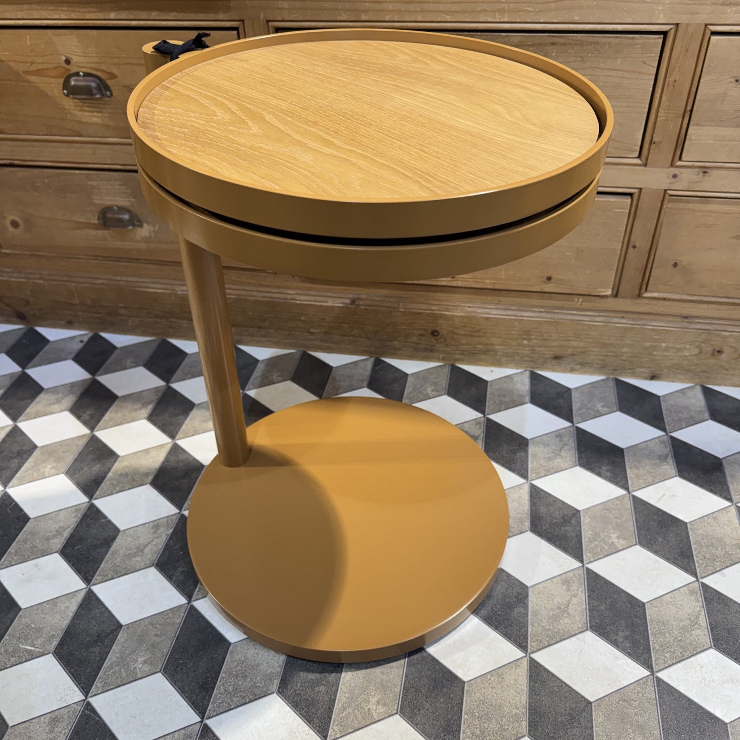 Dotty Side Table - Toffee