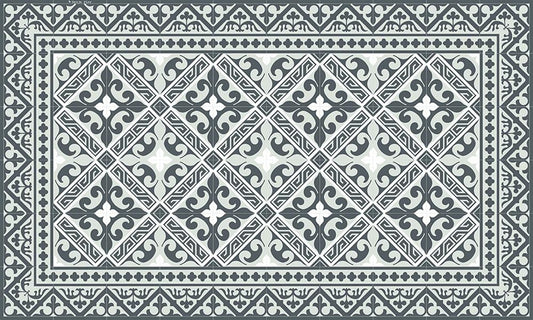 Flor de Lis Grey 60 x 180