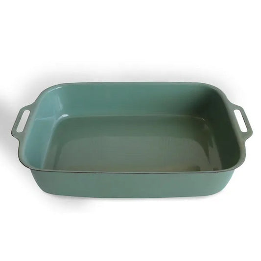 Enamel Lasagne Pan - Tarragon
