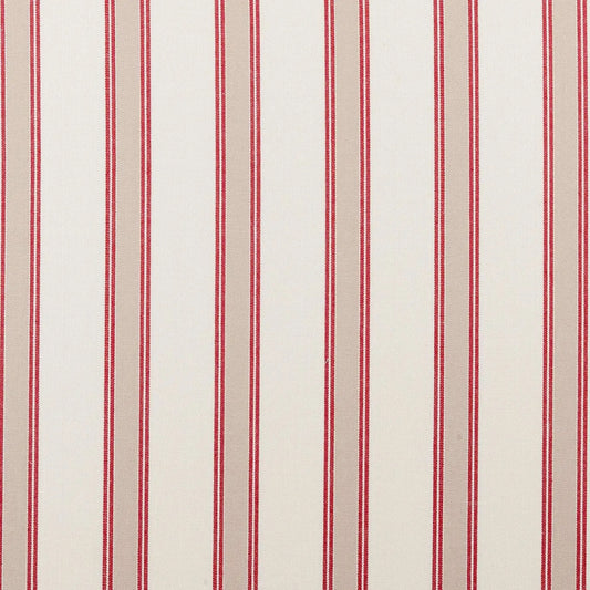 Omarama Stripe Red Fabric