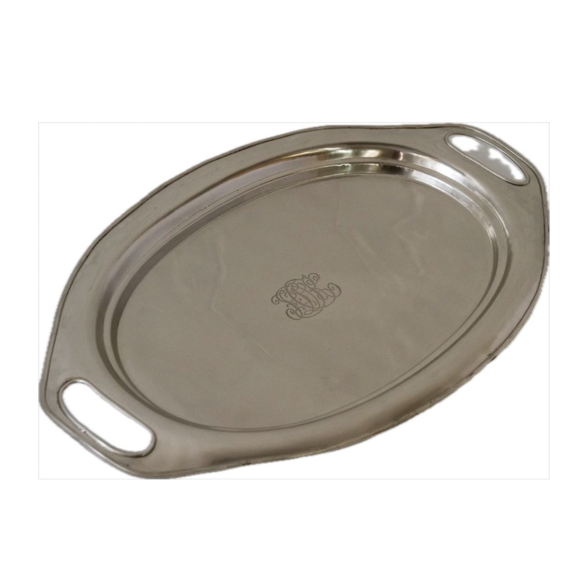 Pewter Plate Oval