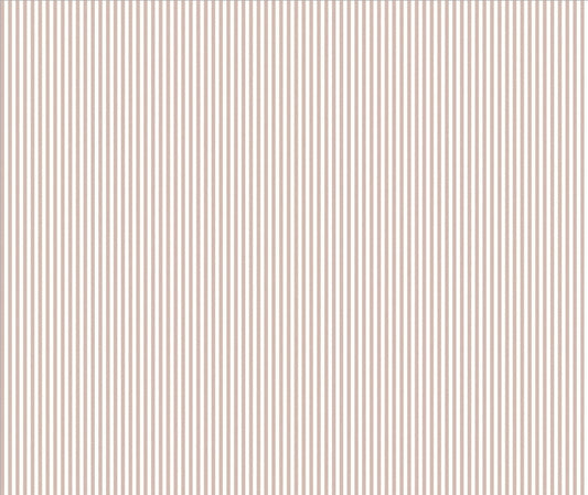 Piccolo Stripe Rose Fabric