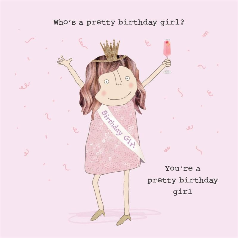 Pretty Girl Card