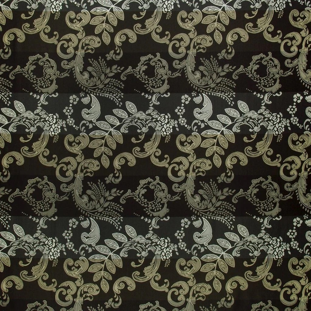Viverone Noir Fabric