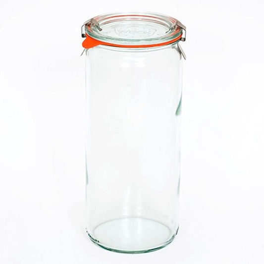 Weck Cylindrical Jar 1L