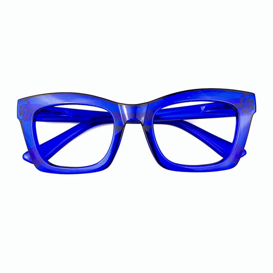 Lena Blue Reading Glasses