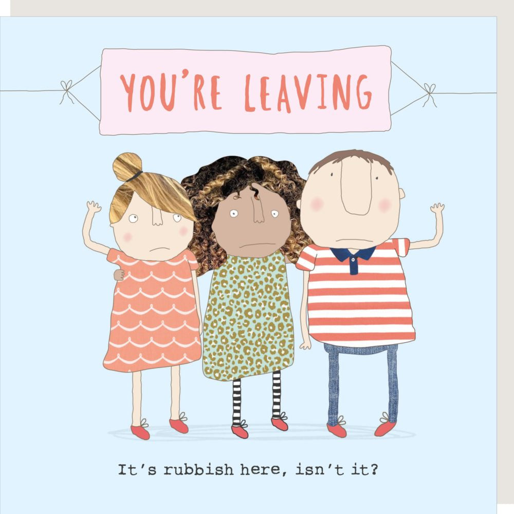 Rubbish Leaving Card