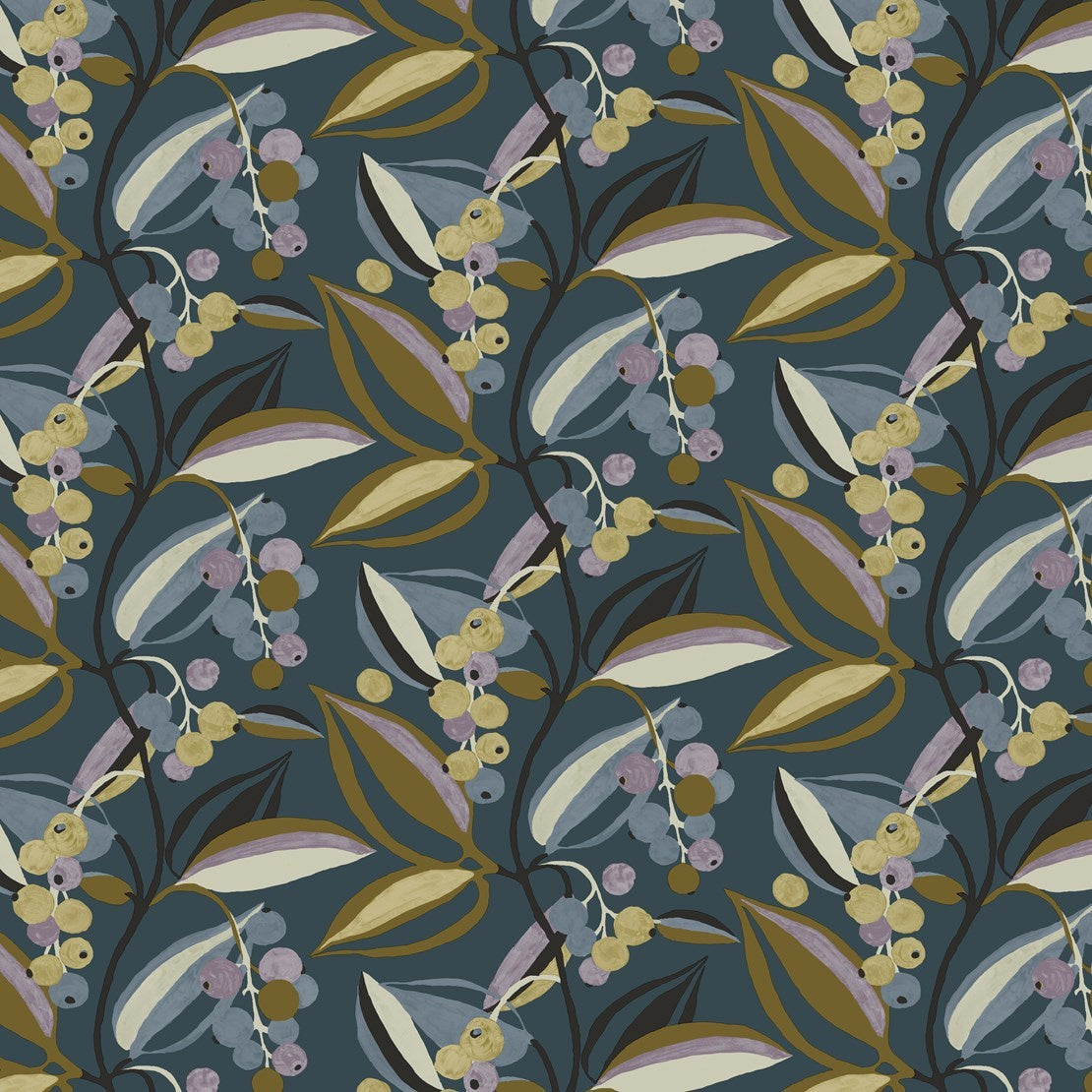 Cleopatra Petrol Fabric