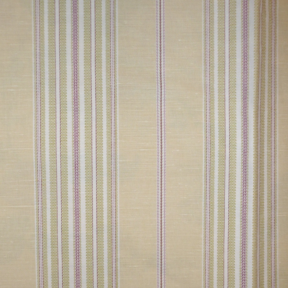 Eliza Stripe Lemon Fabric