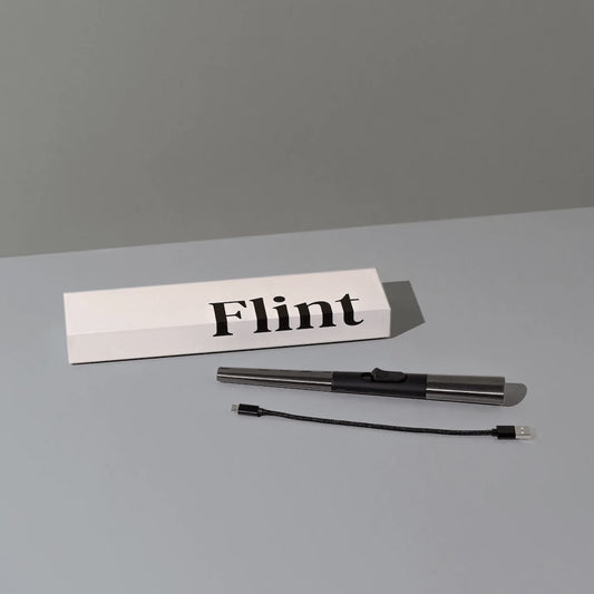 Flint Rechargeable  Lighter Gunmetal