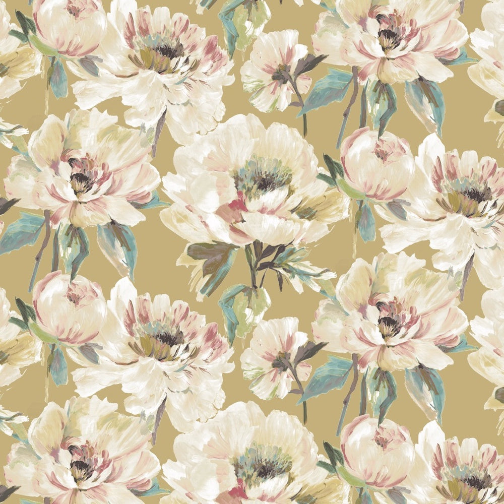 Helena Mustard Fabric