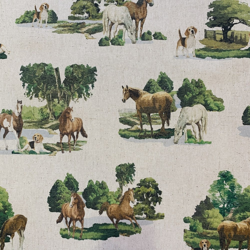 Horse & Hound Fabric