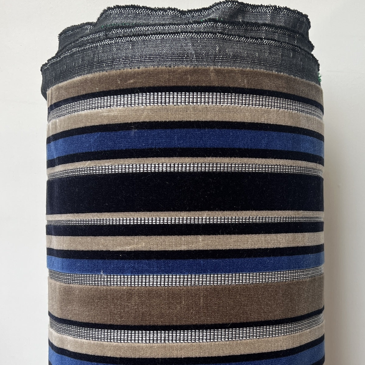 Islington Stripe Blue Fabric