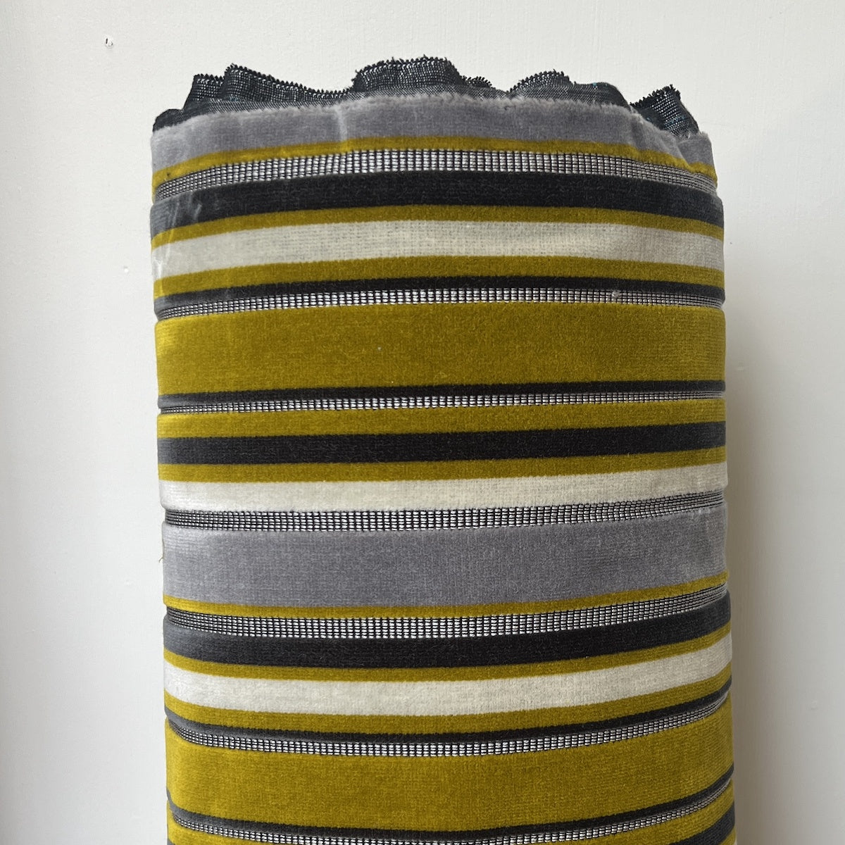 Islington Stripe Chartreuse Fabric