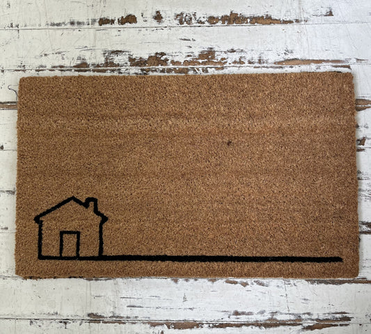 Coir Doormat - Little House