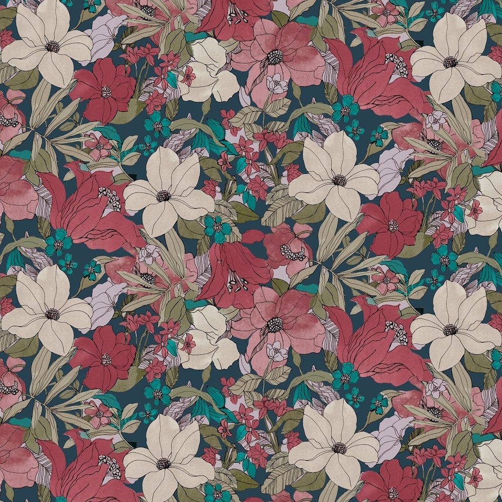 Mayfair Cherry Fabric – The Fabric of Society