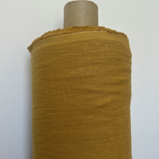 Pittsburgh Linen Saffron Fabric