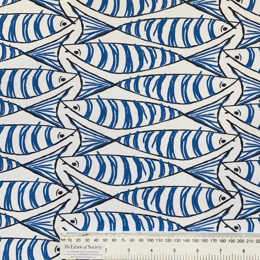 Santorini Blue Fabric