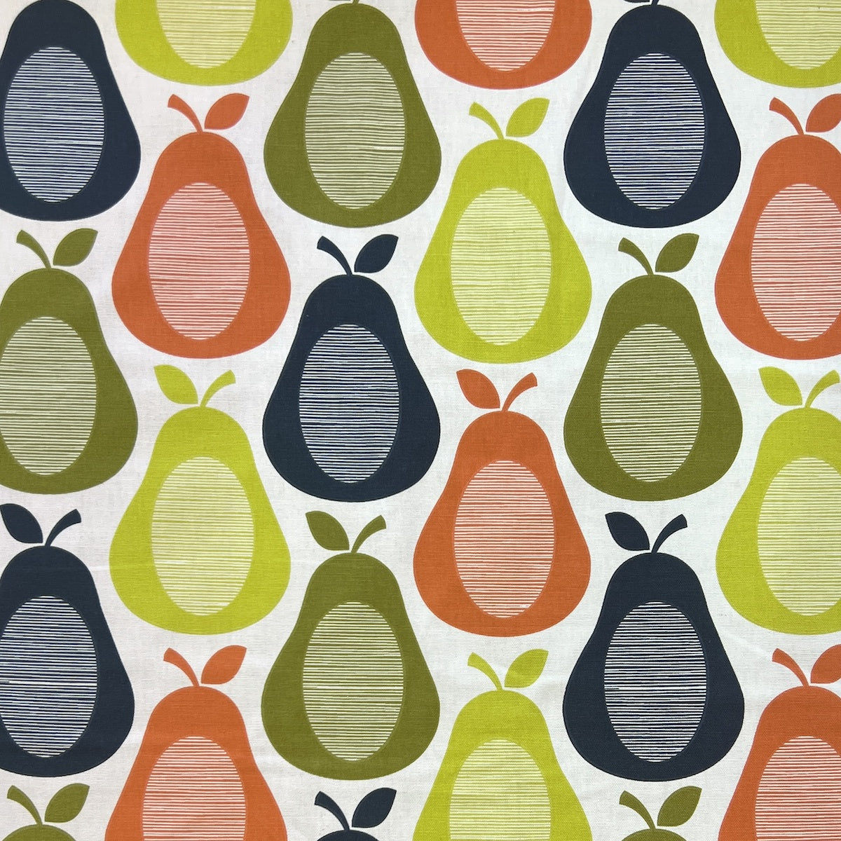 Scribble Pears Fabric