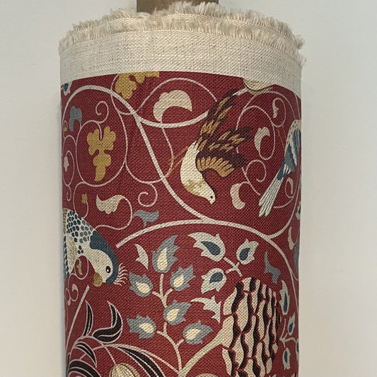 Tabitha Red Fabric